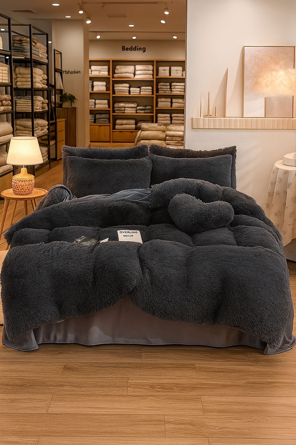 FrostLoom | Samt-Bettbezug