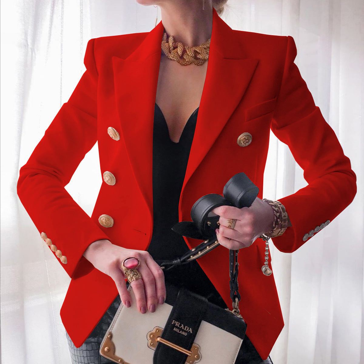 Valerique | Eleganter Seidenblazer für Damen