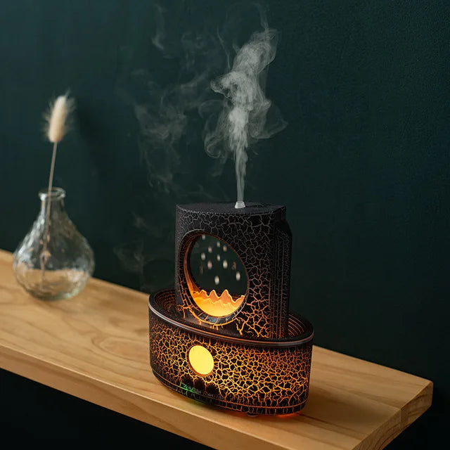 Cloud Aroma Diffusor mit LED-Nachtlicht
