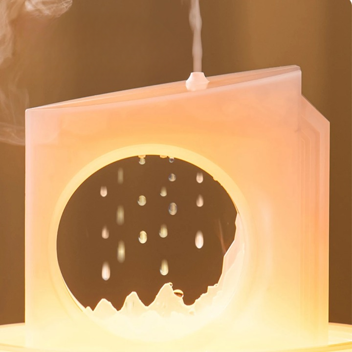 Cloud Aroma Diffusor mit LED-Nachtlicht