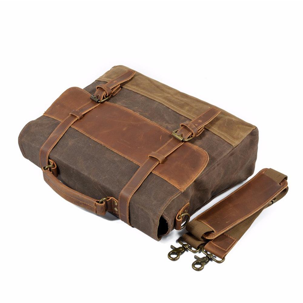 WaxCarry | Robuste gewachste Messenger-Tasche