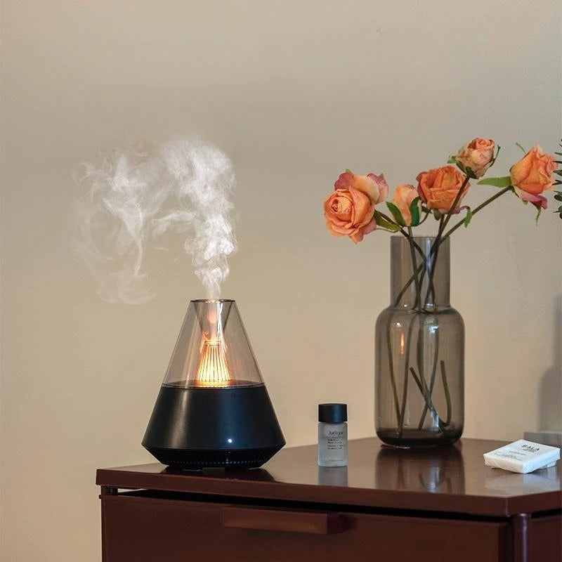 ZenMist | USB Aroma Diffusor & Luftbefeuchter mit Warmlicht