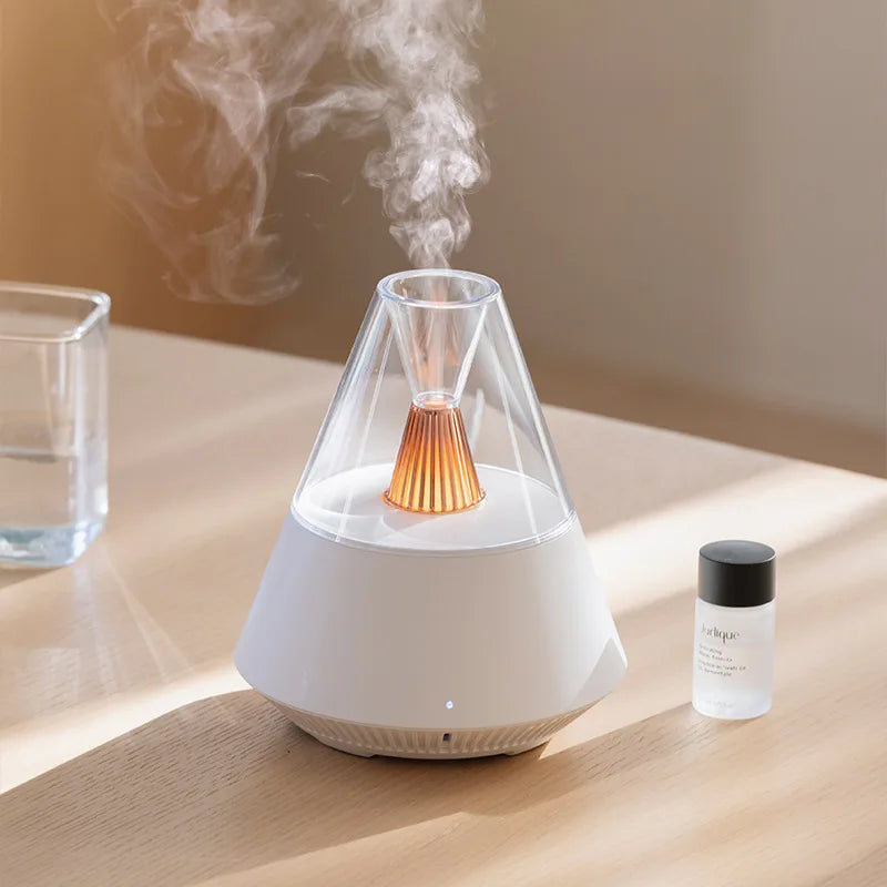 ZenMist | USB Aroma Diffusor & Luftbefeuchter mit Warmlicht