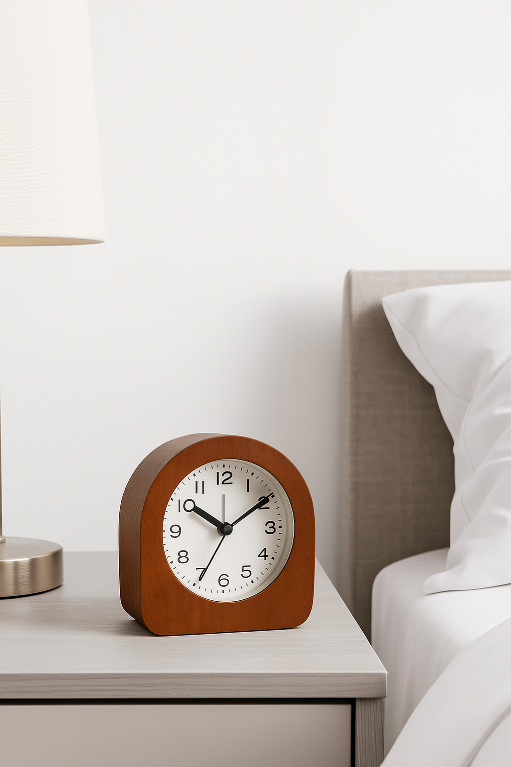 Wood | Leiser Wecker mit Hintergrundbeleuchtung