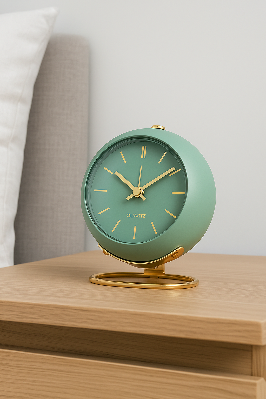 Night | Minimalistische Analog-Uhr mit Nachtlicht