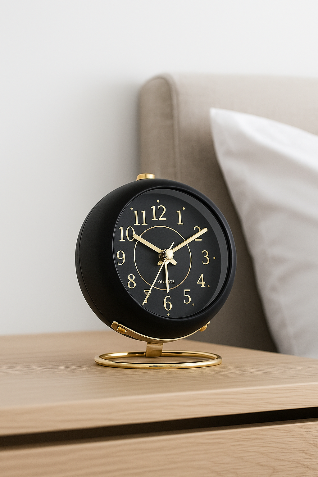 Night | Minimalistische Analog-Uhr mit Nachtlicht