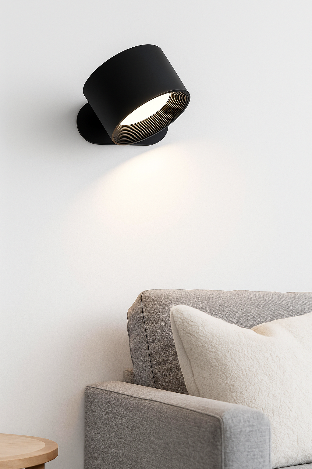 BeamFlex | Kabellose 360° Wandlampe