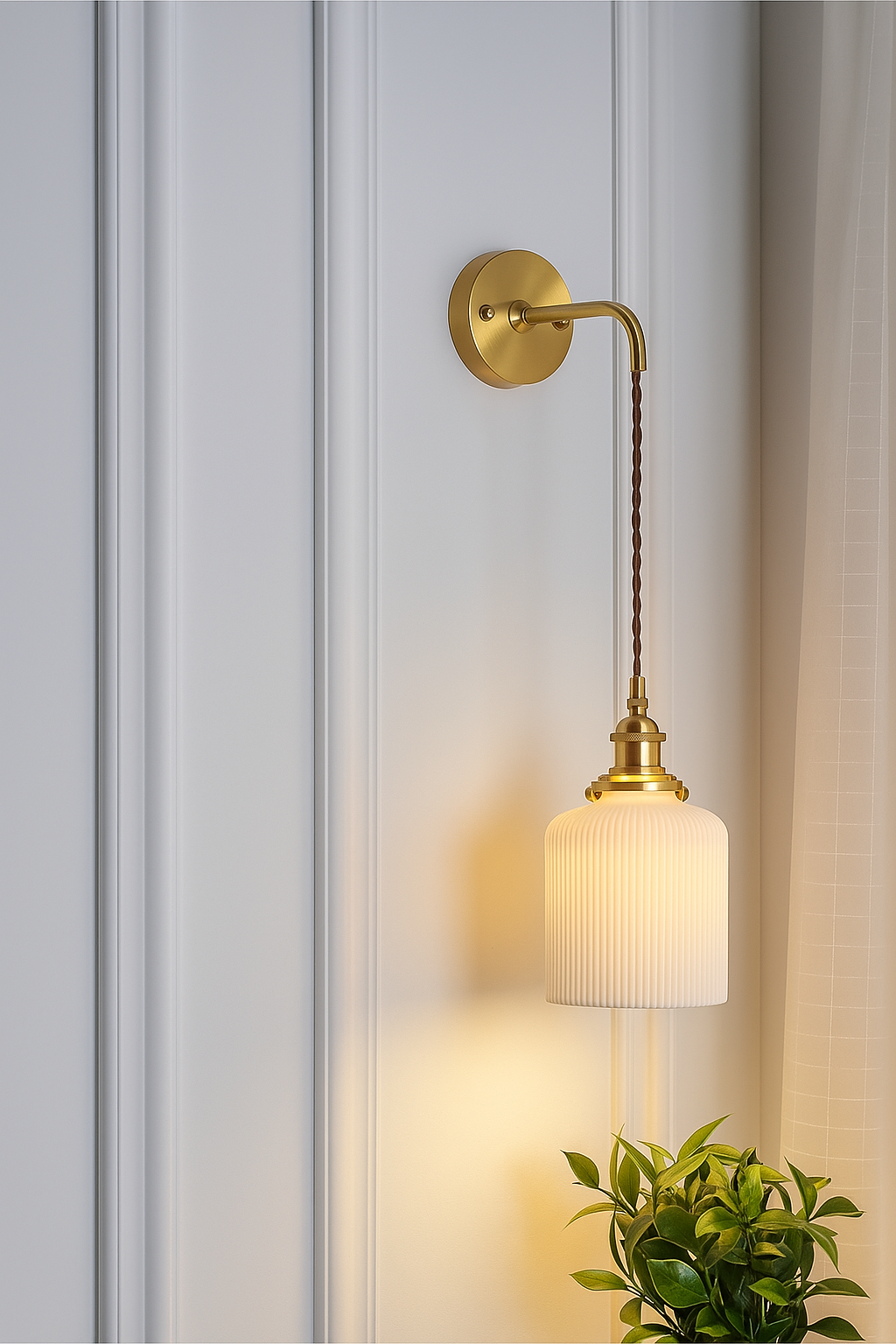 Luxe | Hochwertige Keramik Wandleuchte