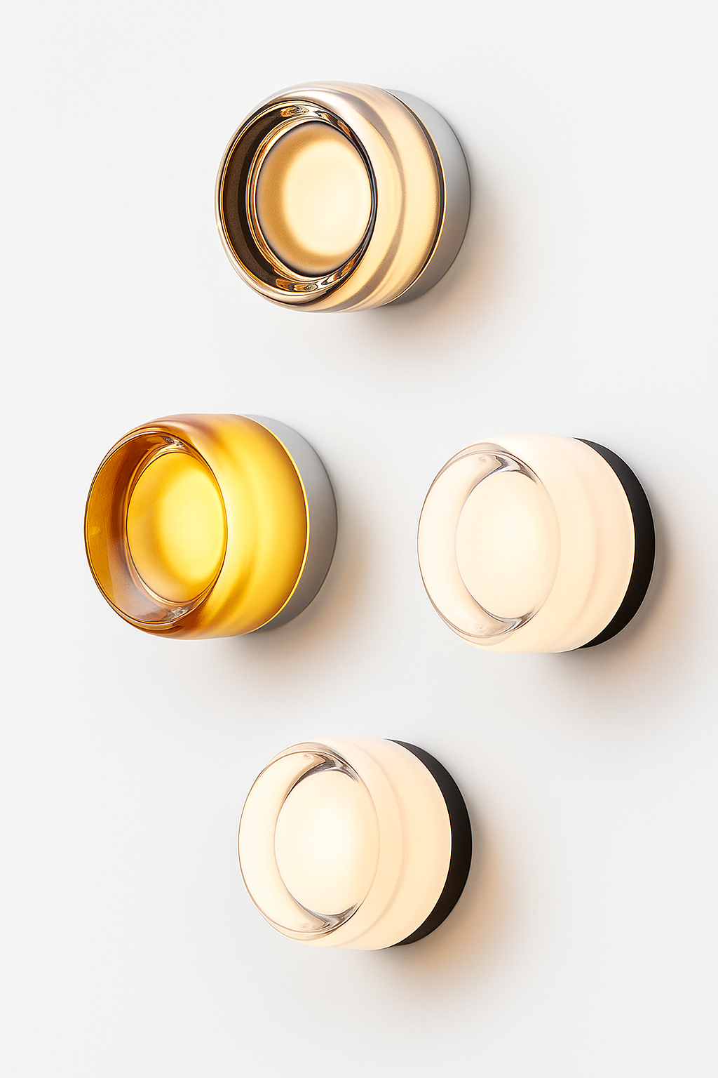 Mara | Modern Dimple Wandleuchte
