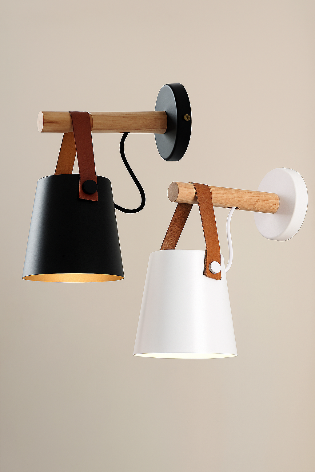 Holz | Nachttischlampe