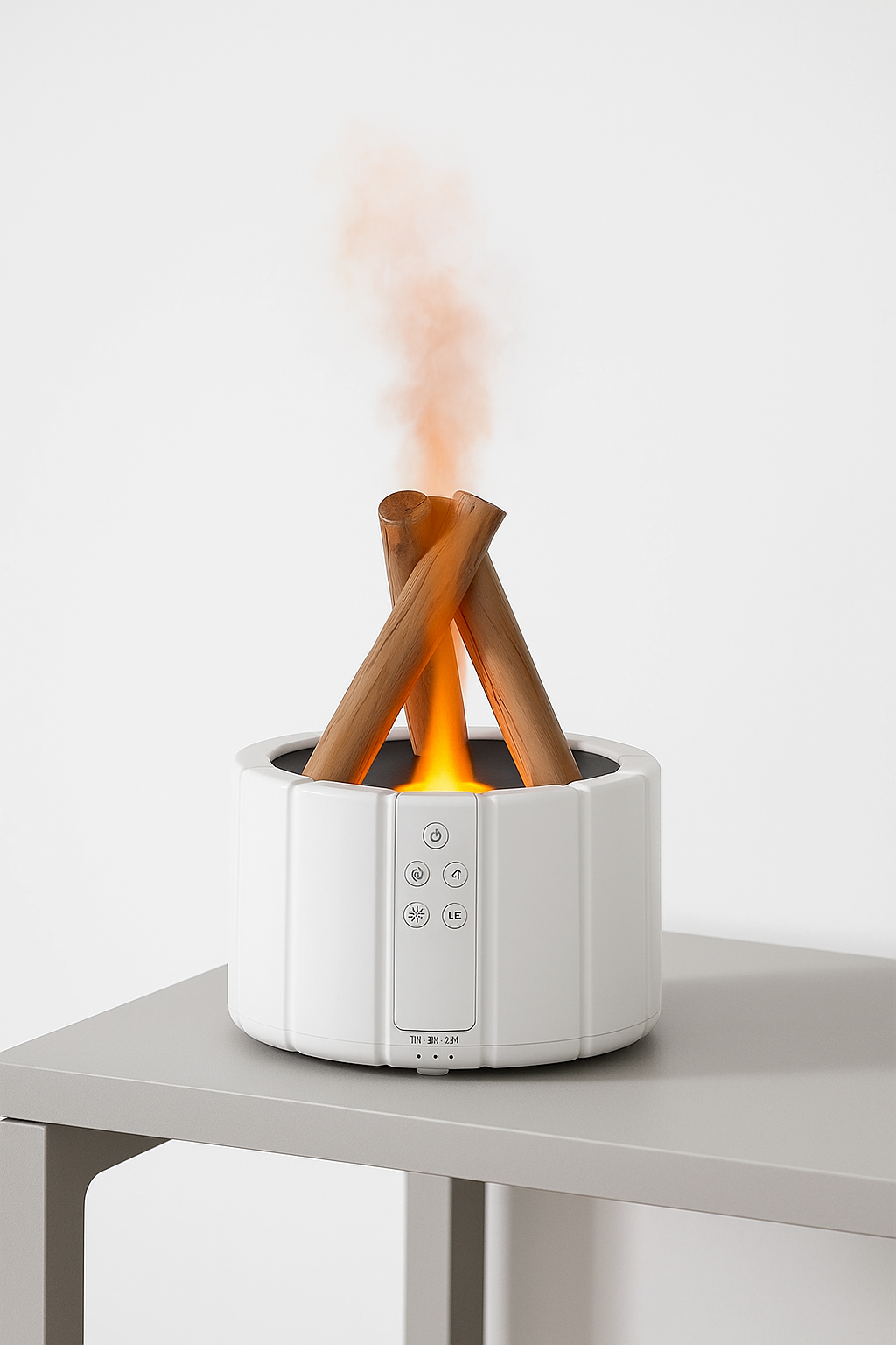 White | Lagerfeuer Flamme Aroma Diffusor