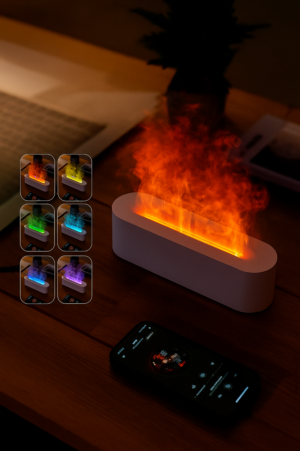 Red | Flame Aroma Diffusor