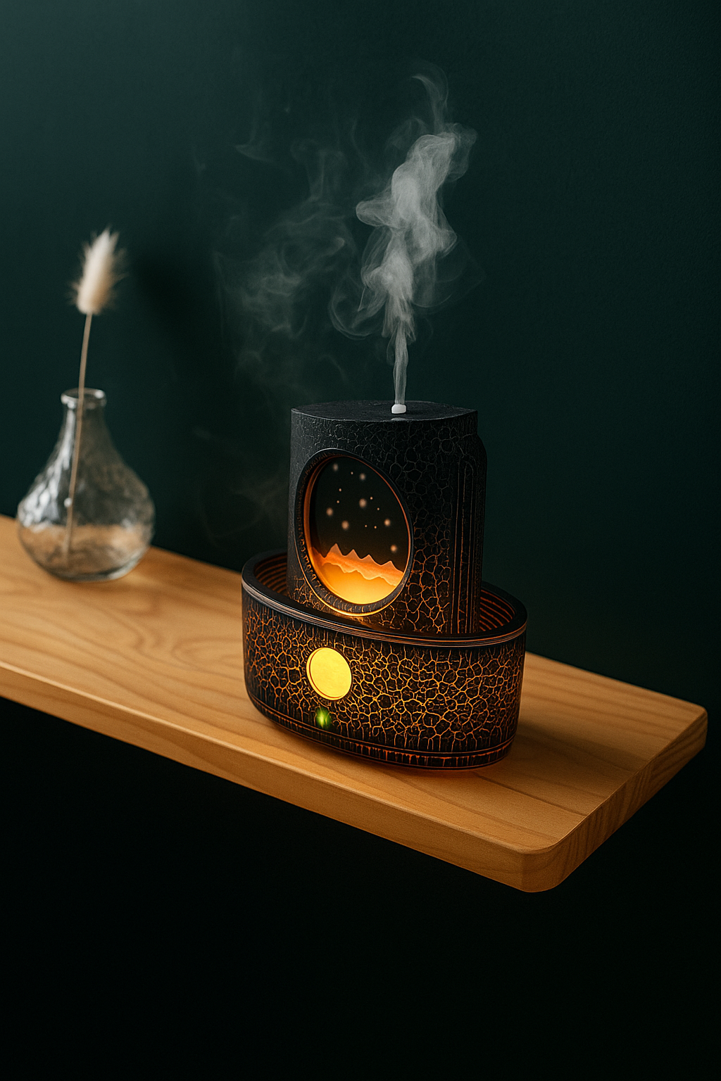 Rain | Cloud Aroma Diffusor mit LED-Nachtlicht