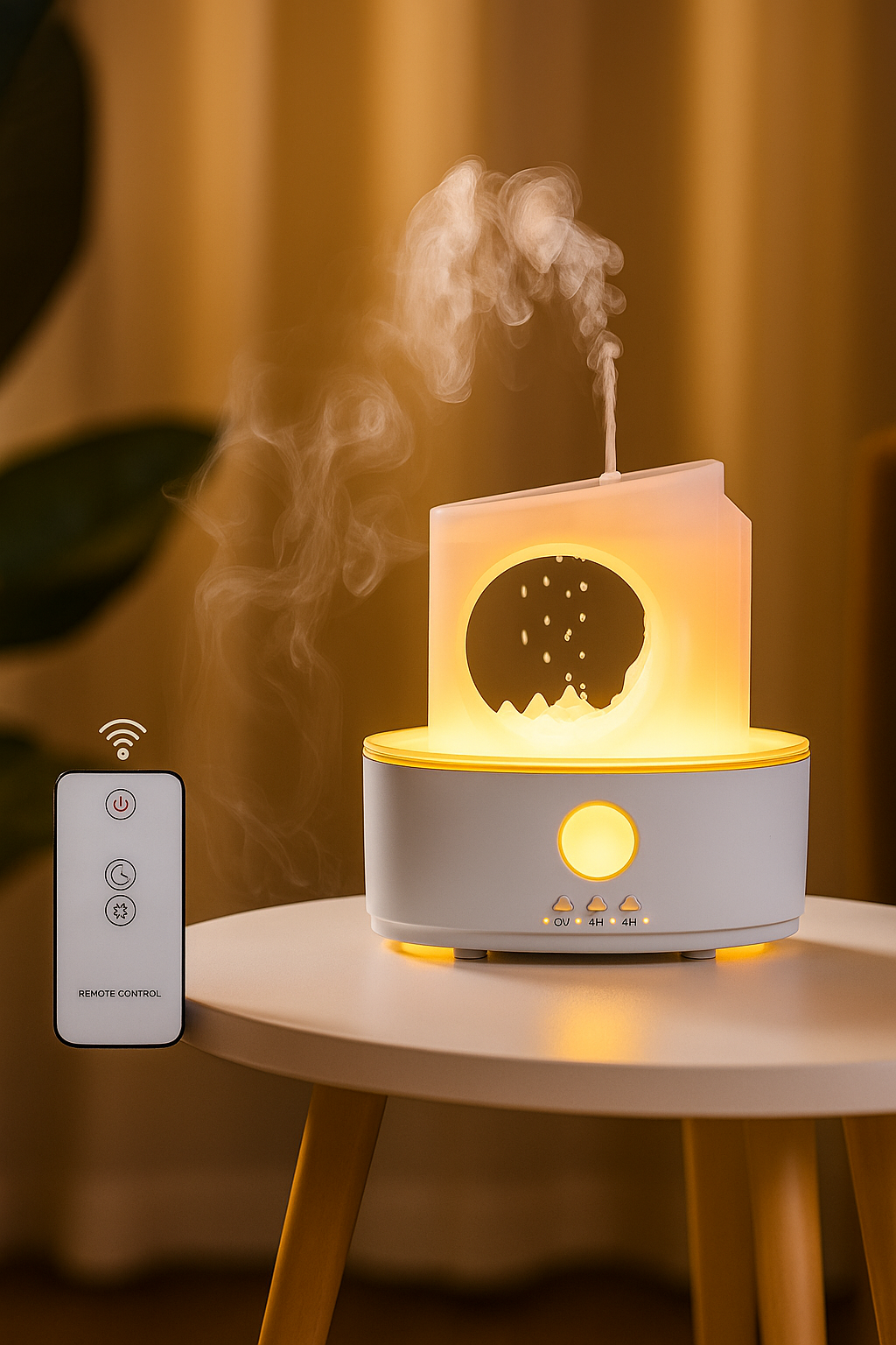 Rain | Cloud Aroma Diffusor mit LED-Nachtlicht