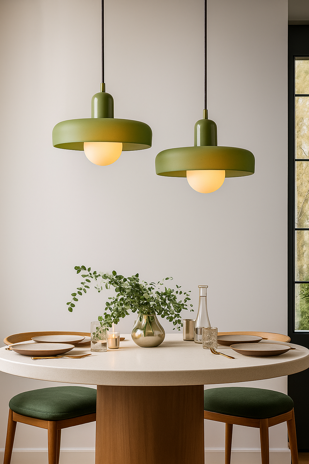 Nordic Halo | Moderne Glas-Pendelleuchte
