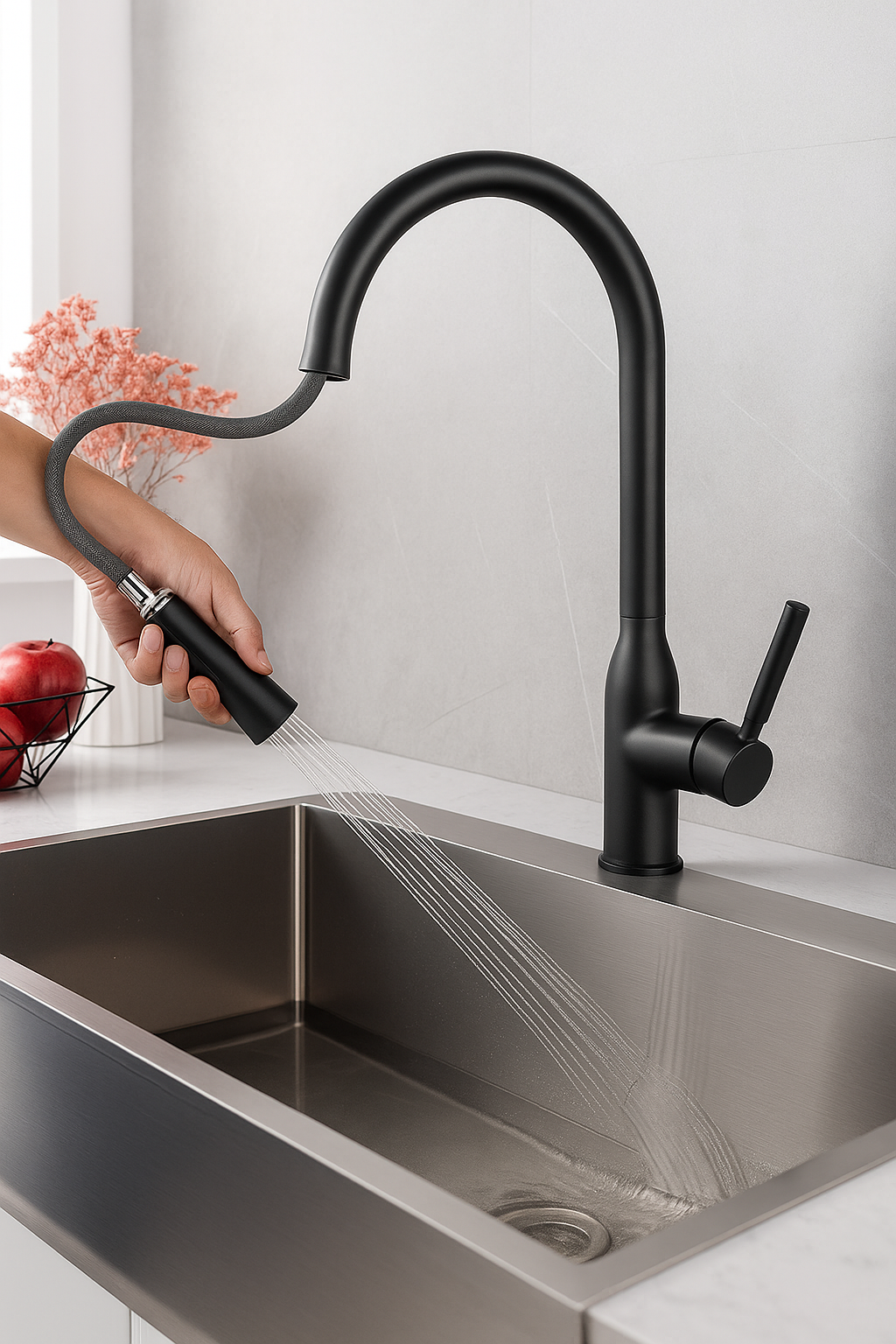 AquaFlex | Moderne ausziehbare Küchenarmatur