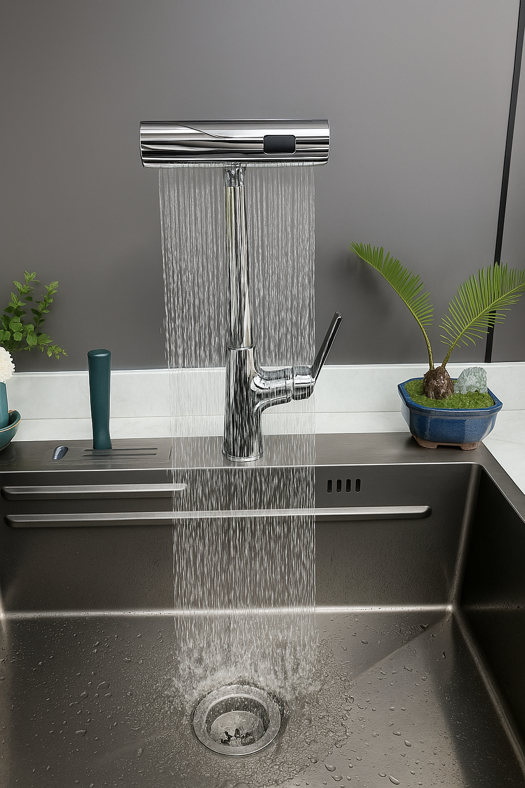 AquaPrecision | Multifunktionaler Wasserhahn mit hoher Präzision