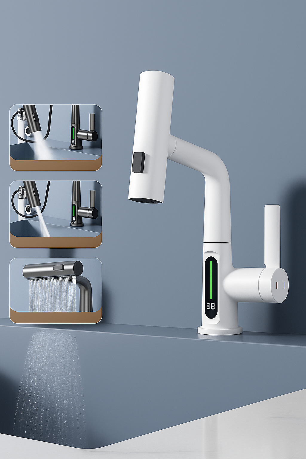 AquaSense | Automatischer Wasserhahn mit Touch