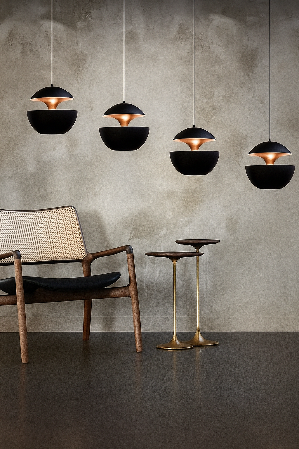 Industro | Industrielle LED-Pendelleuchte für Küche