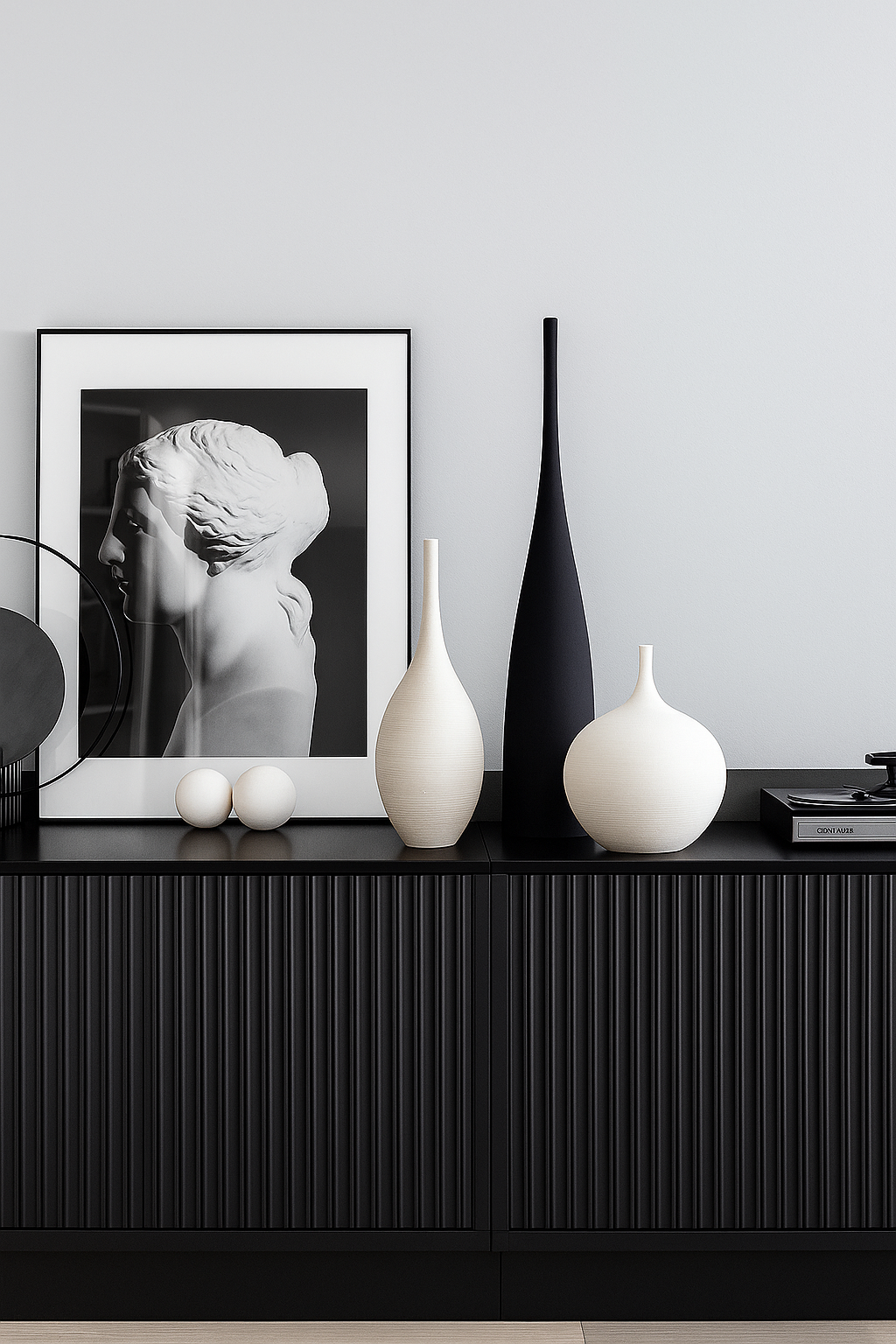 Agora | Handgefertigte Keramische Blumenvase