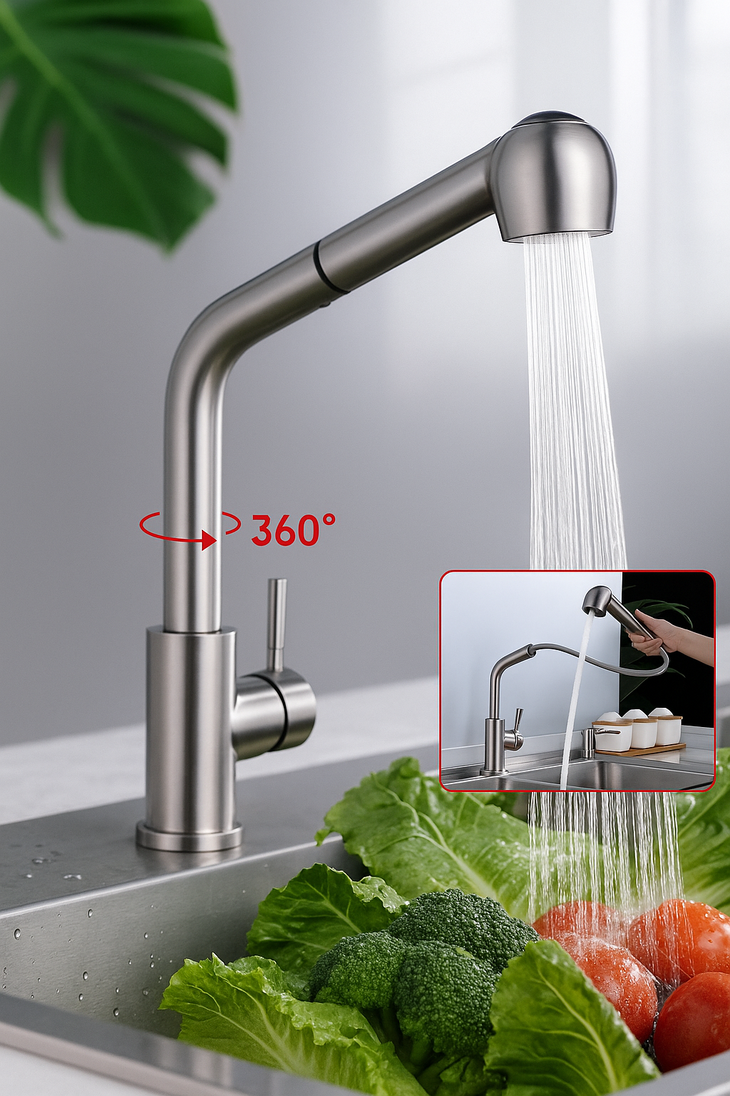 Circle | 360° Drehbarer Wasserhahn