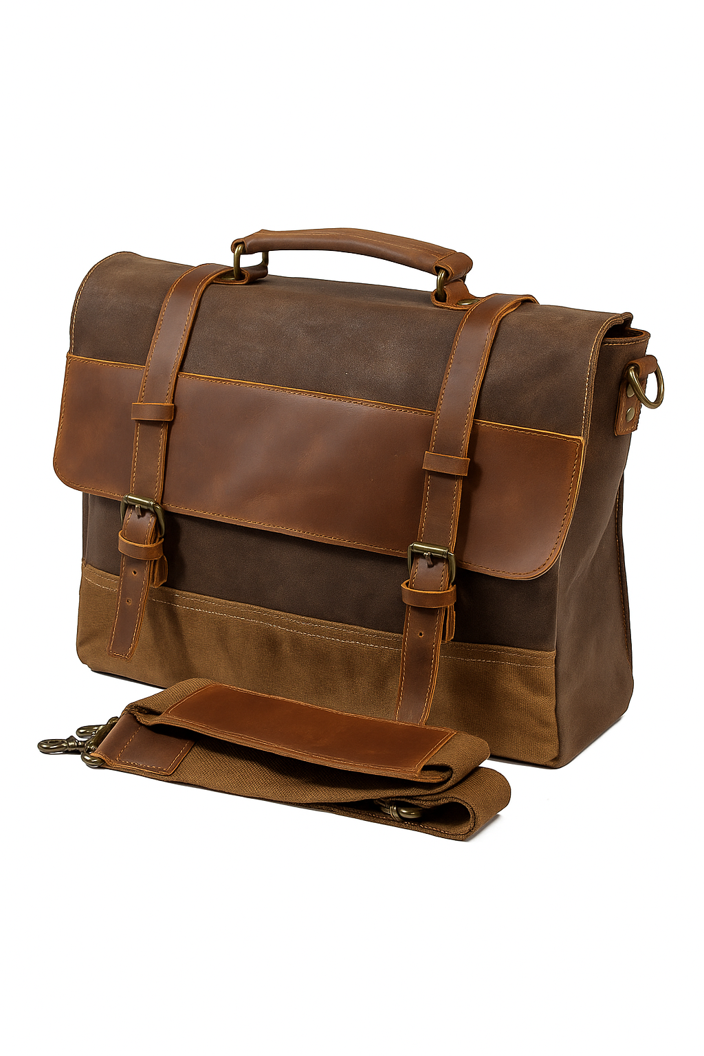 WaxCarry | Robuste gewachste Messenger-Tasche
