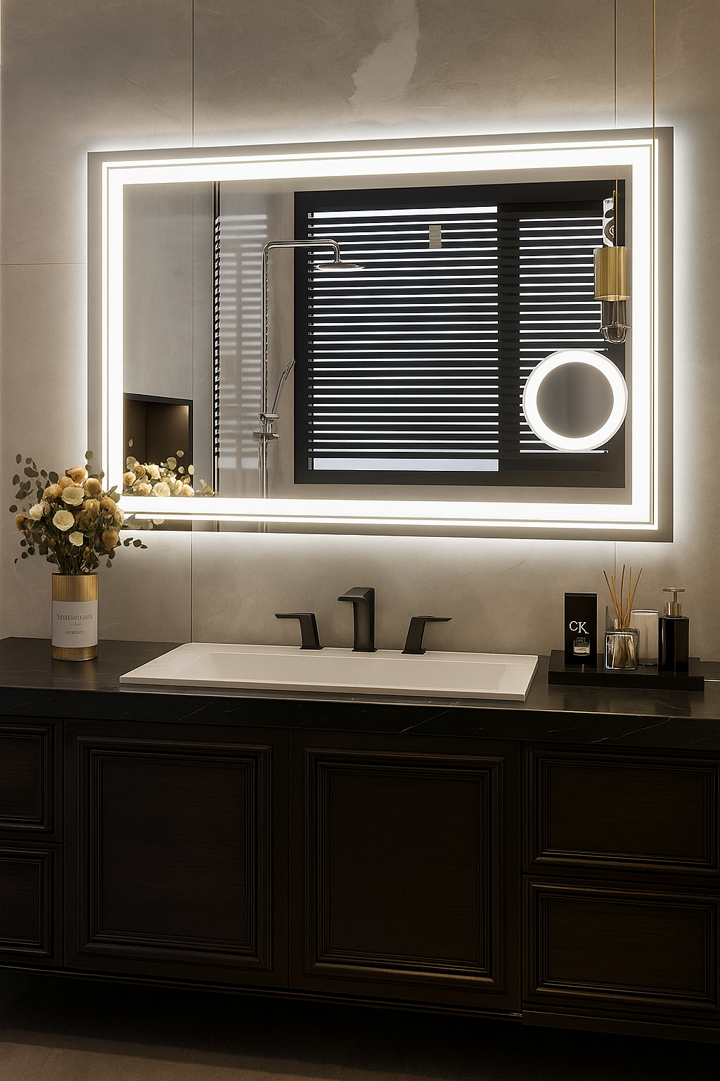 Loren | LED Spiegel Badezimmer