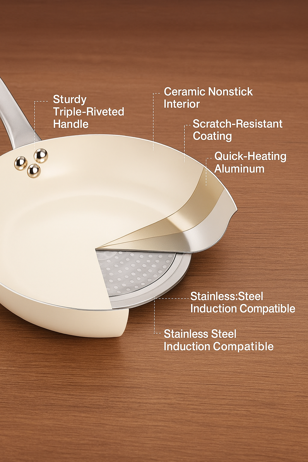 Serana | Antihaft Keramik Bratpfanne