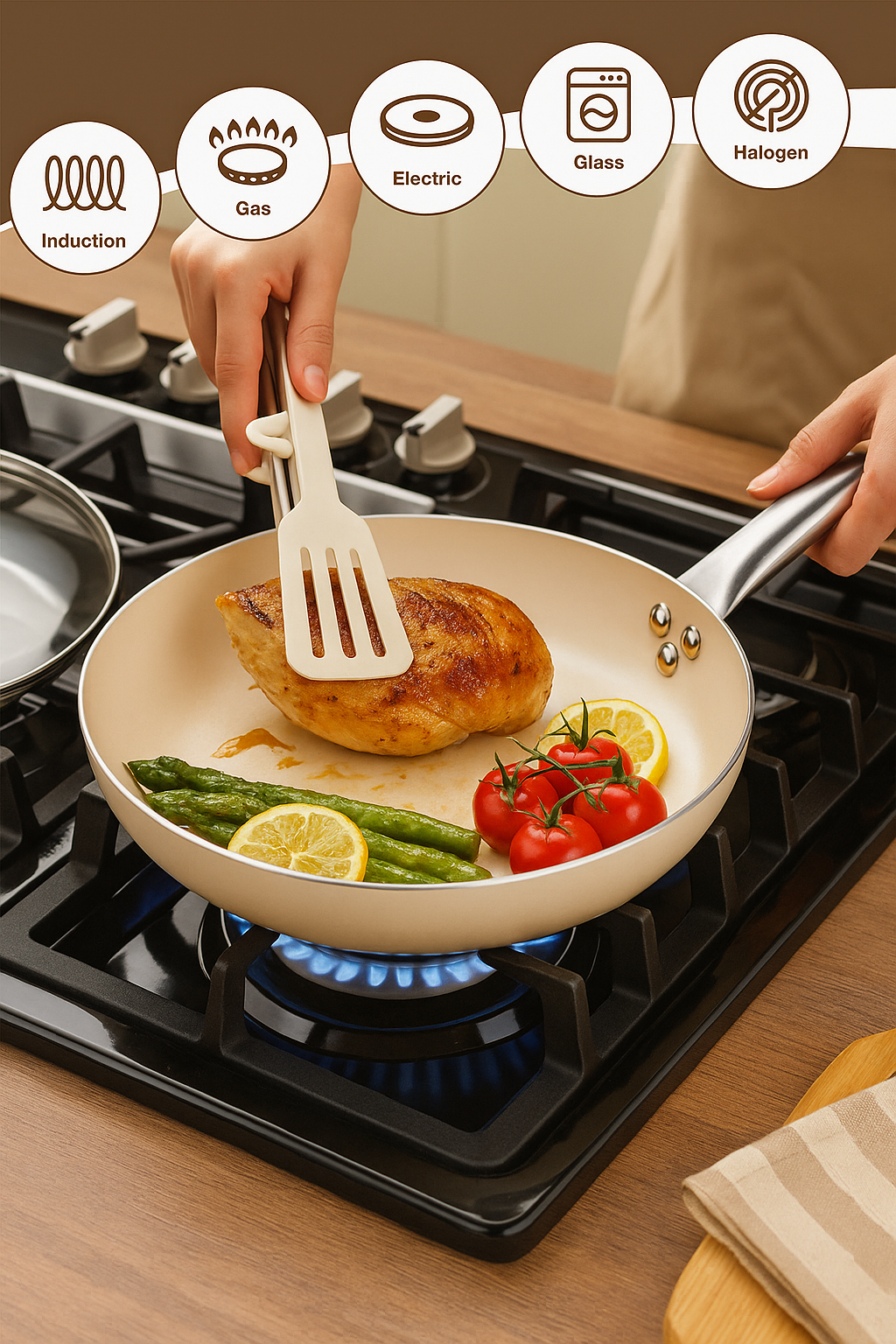 Serana | Antihaft Keramik Bratpfanne