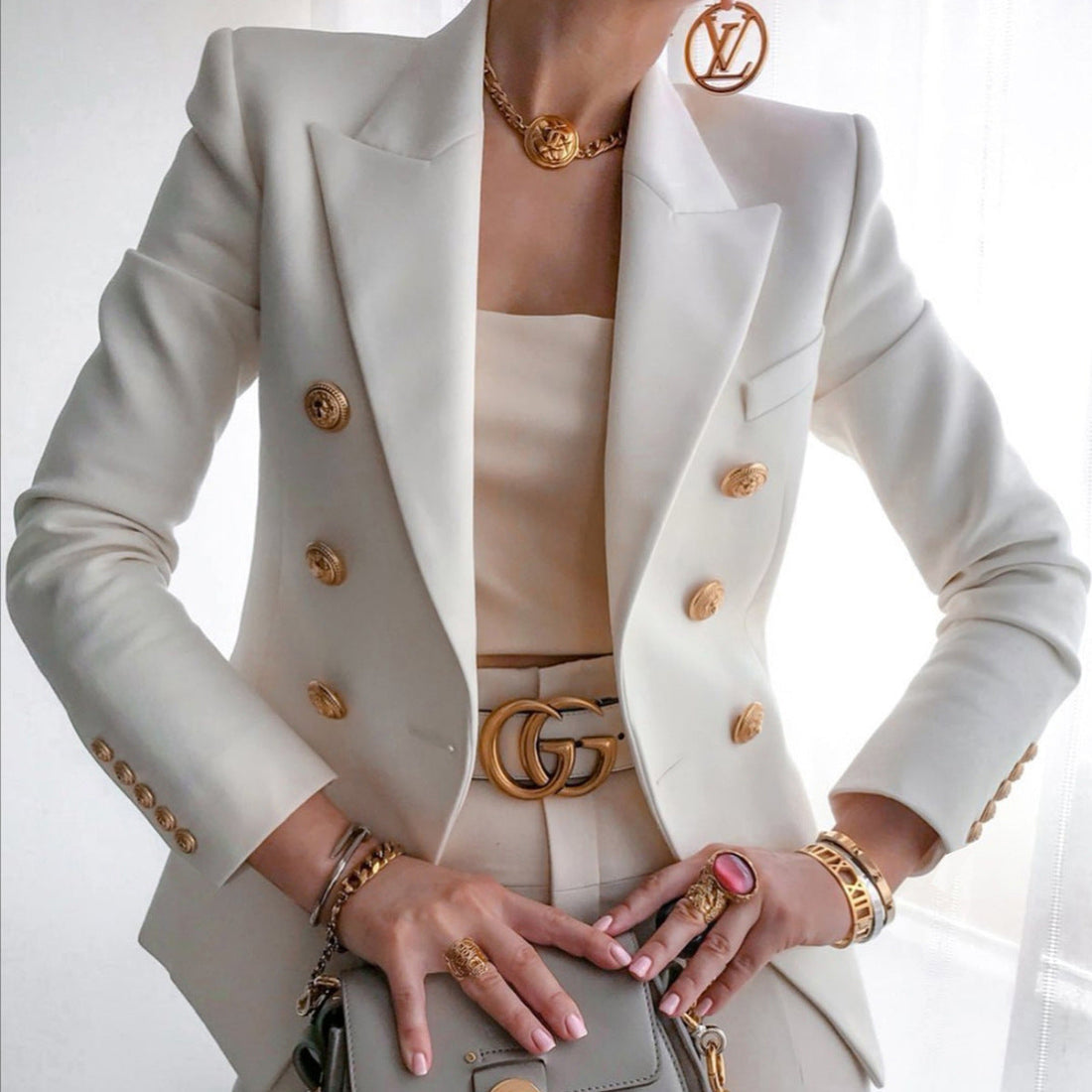 Valerique | Eleganter Seidenblazer für Damen
