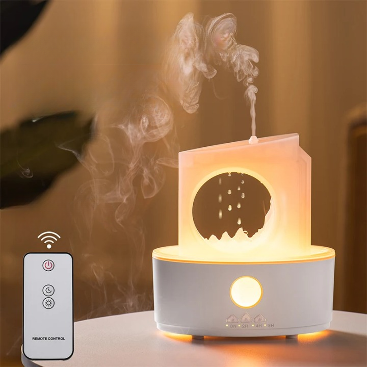Cloud Aroma Diffusor mit LED-Nachtlicht