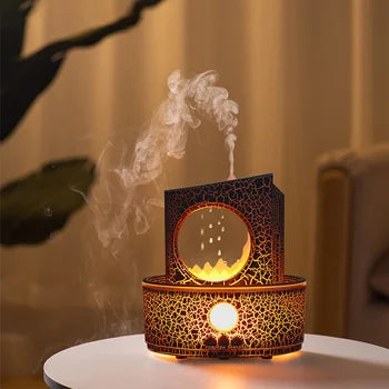 Cloud Aroma Diffusor mit LED-Nachtlicht