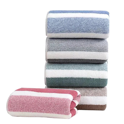 Absorba | Strapazierfähiges Handtuch mit Streifenmuster