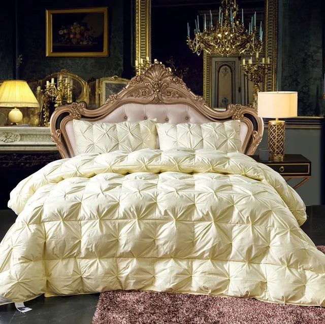 Queen | Luxus Gänsedaunendecke 100% Winterdecke