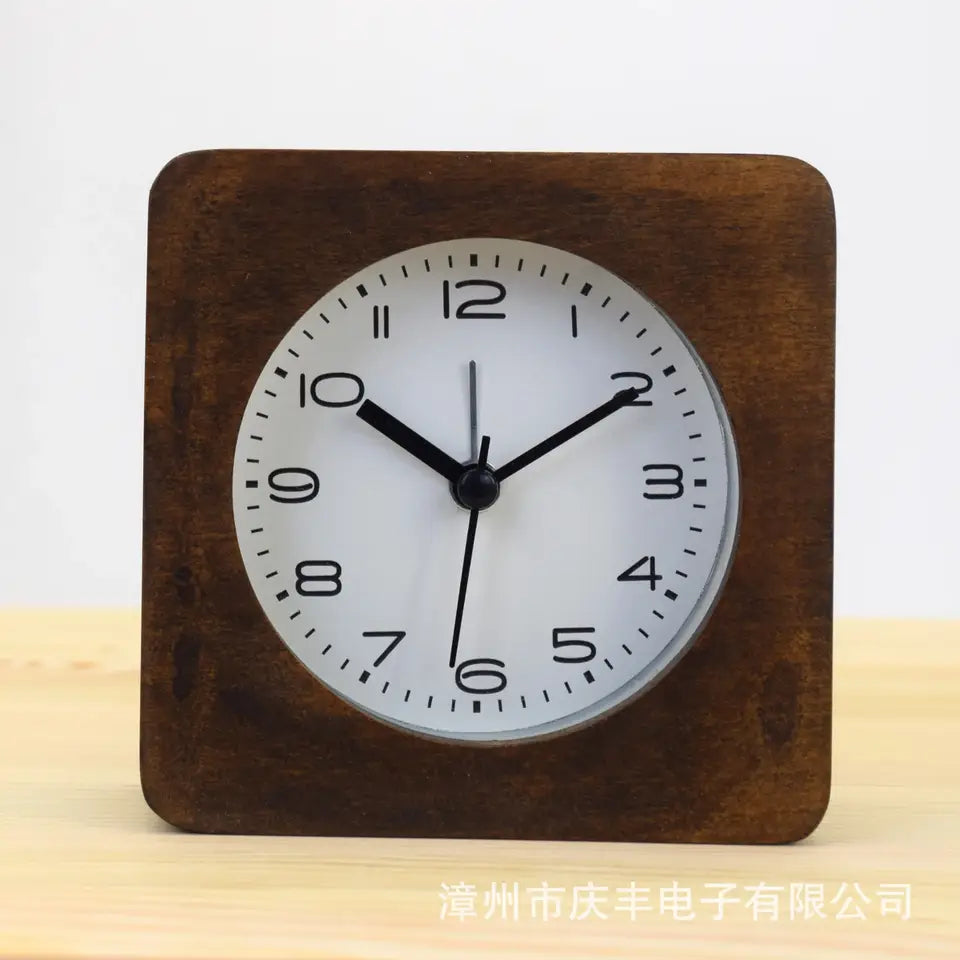 Wood | Leiser Wecker mit Hintergrundbeleuchtung
