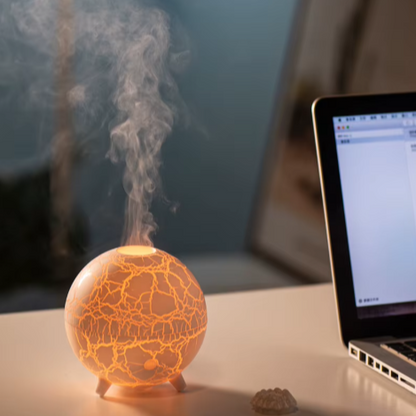 AromaPlanet | Ultraschall-Diffusor mit Flammen Design