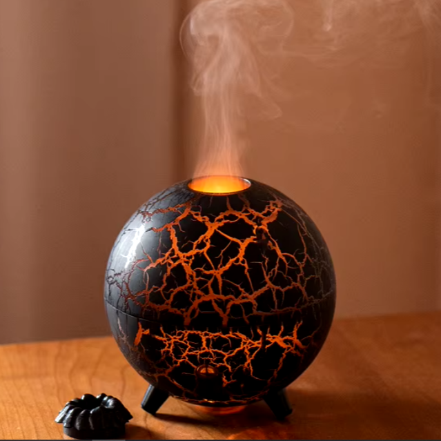 AromaPlanet | Ultraschall-Diffusor mit Flammen Design
