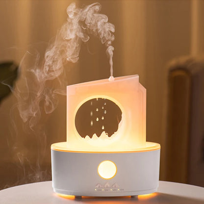 Cloud Aroma Diffusor mit LED-Nachtlicht
