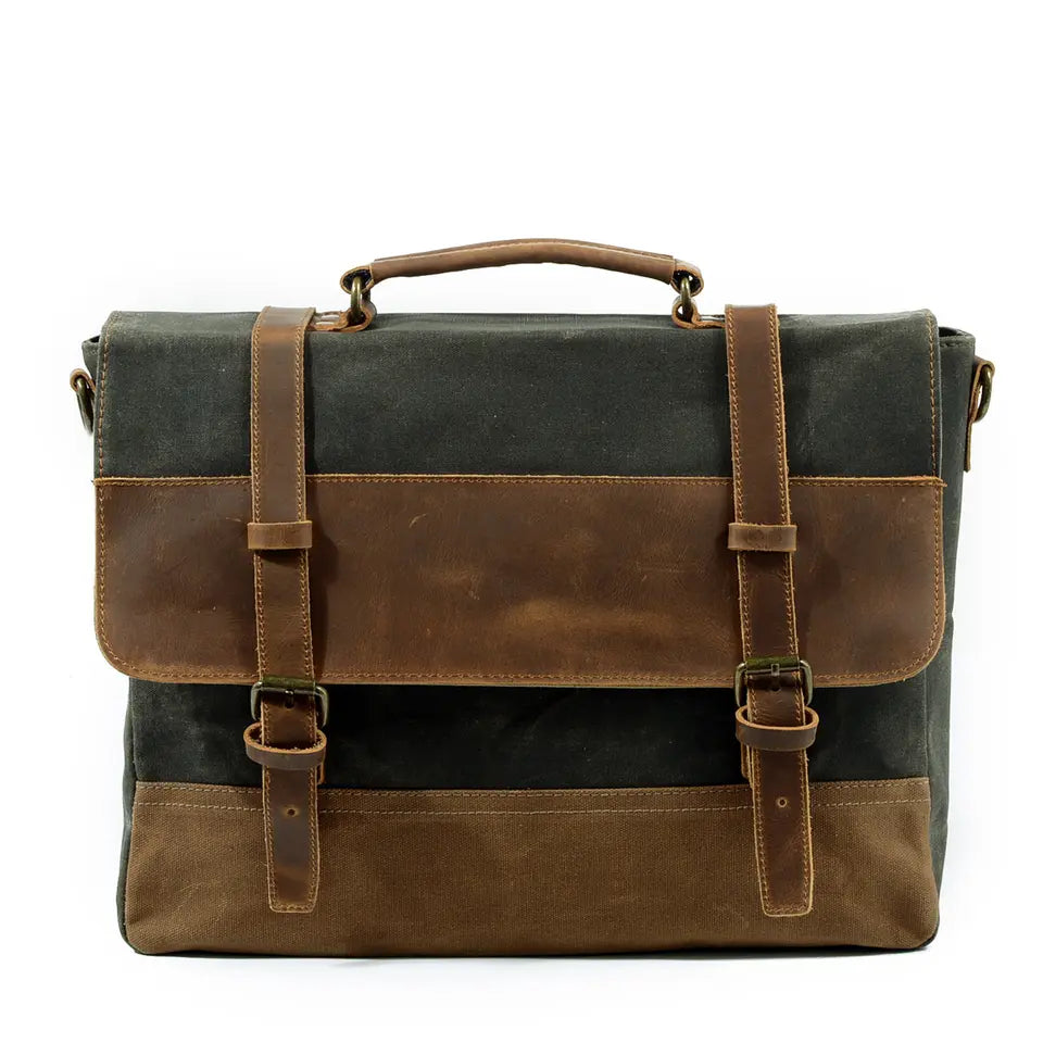 WaxCarry | Robuste gewachste Messenger-Tasche