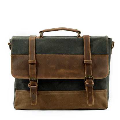 WaxCarry | Robuste gewachste Messenger-Tasche