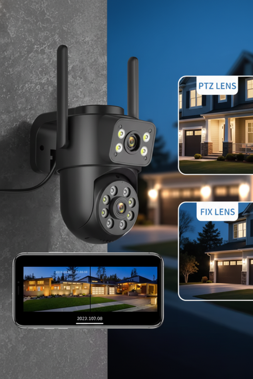 Best | 4K Kamera Personenerkennung und Nachtsicht