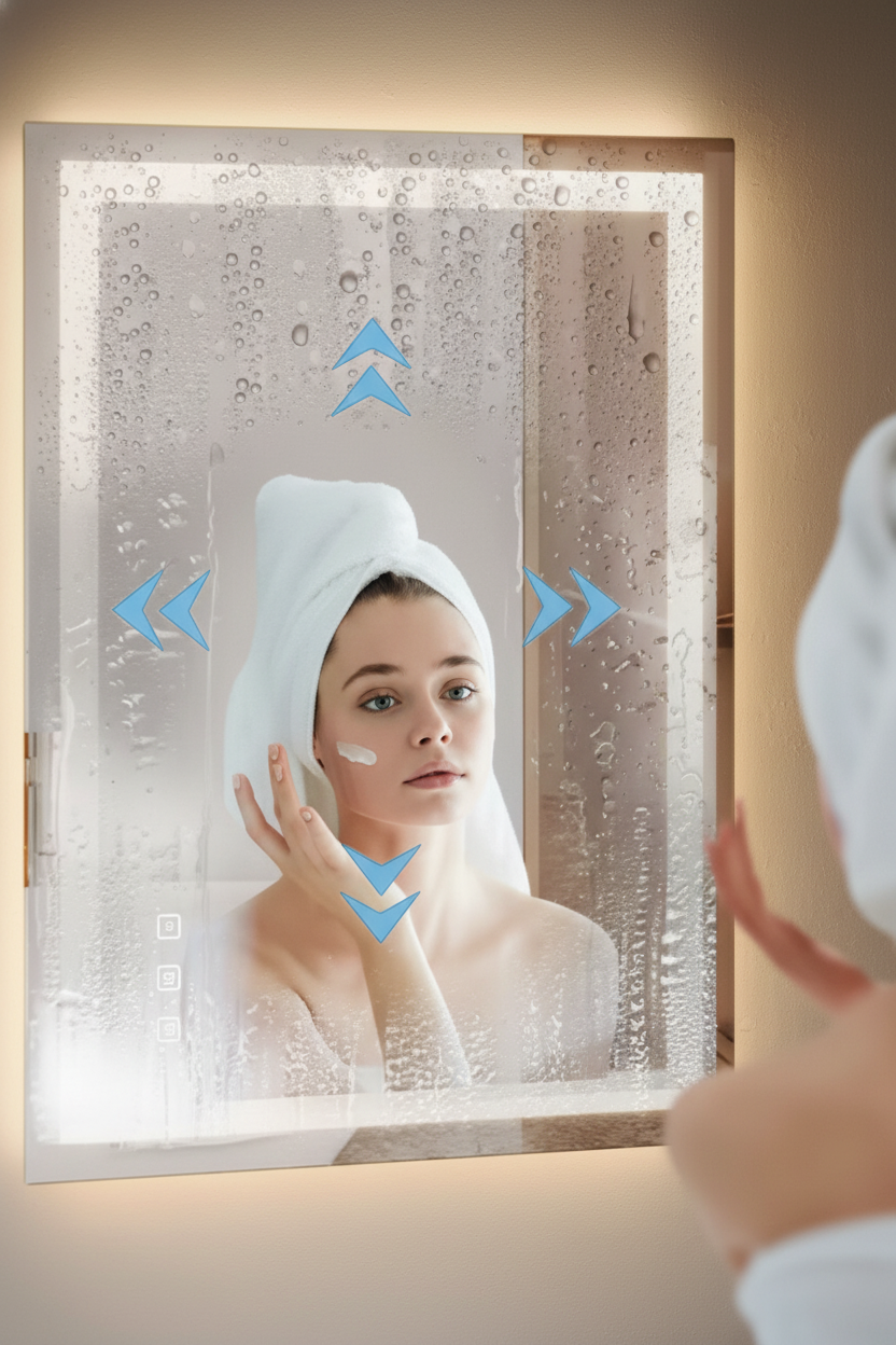 Luméa | Spiegel Badezimmer mit Antibeschlagsystem