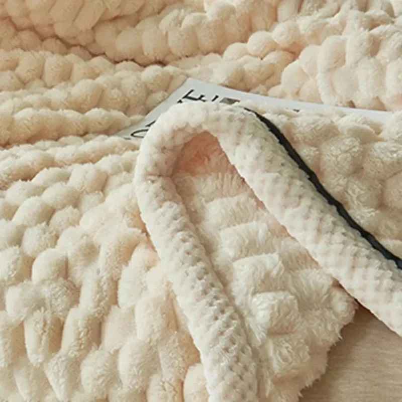Nordische | kuschelige Fleecedecke