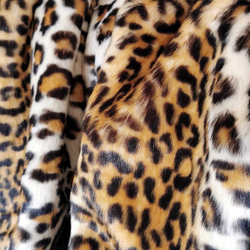Leo | Feine Leoparden Kunstfelldecke