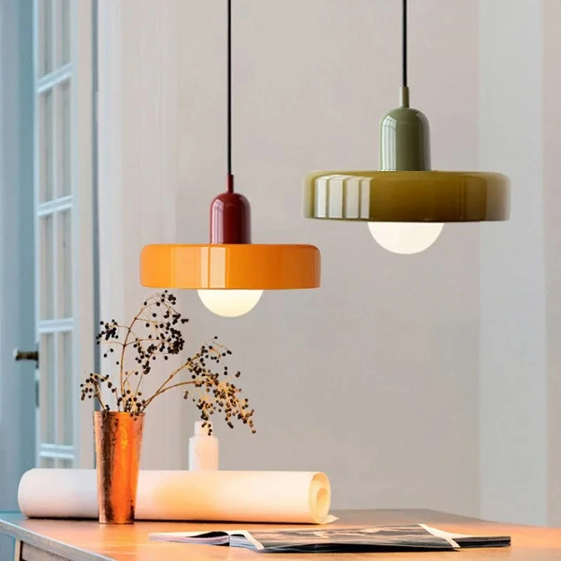 Nordic Halo | Moderne Glas-Pendelleuchte