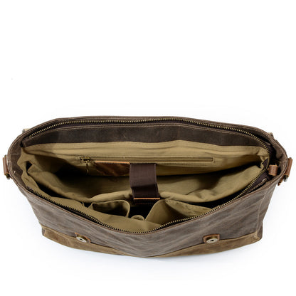 WaxCarry | Robuste gewachste Messenger-Tasche