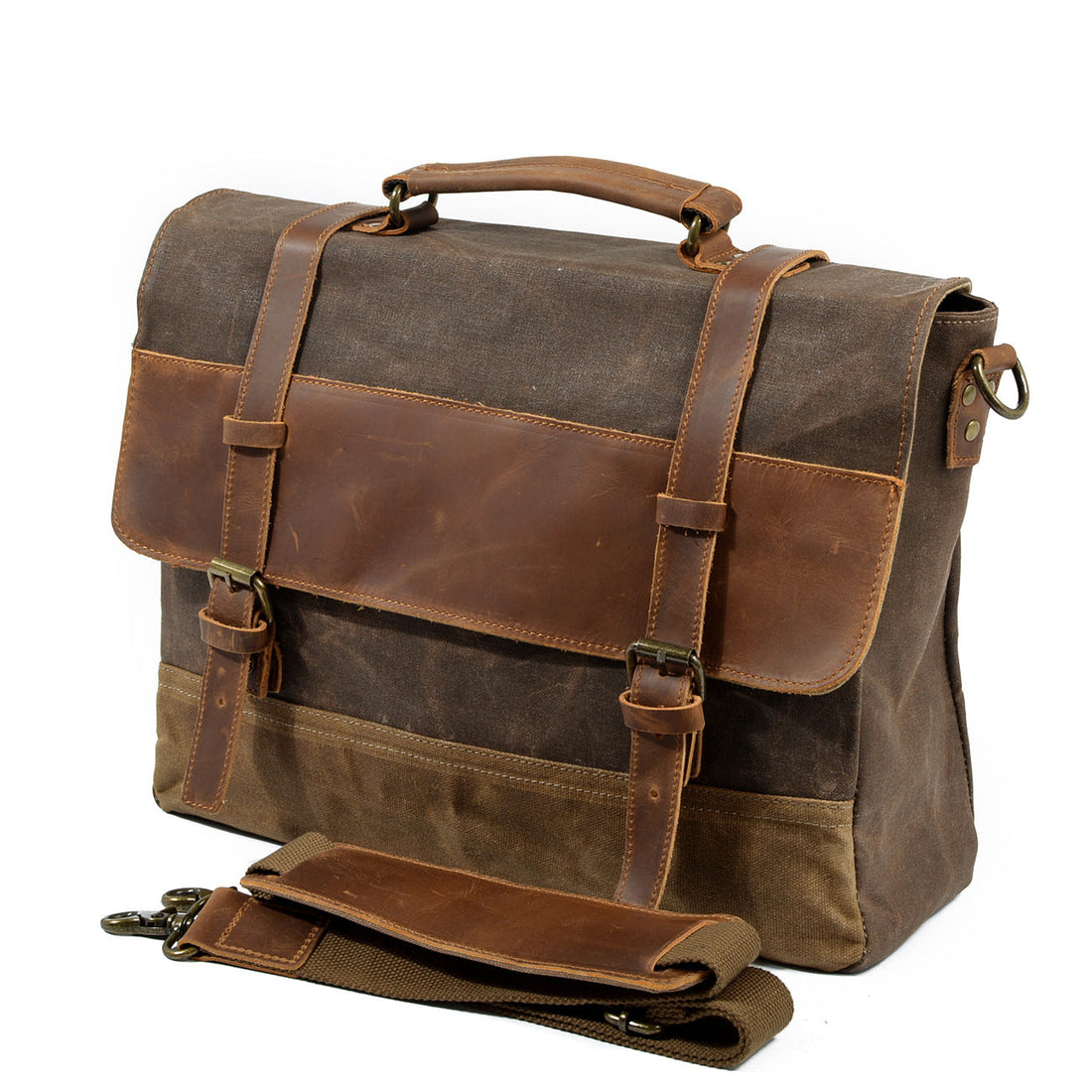 WaxCarry | Robuste gewachste Messenger-Tasche